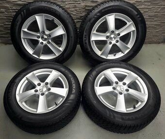 16" Alu kola Dezent 5x112 zimní pneu 8,8mm - 3