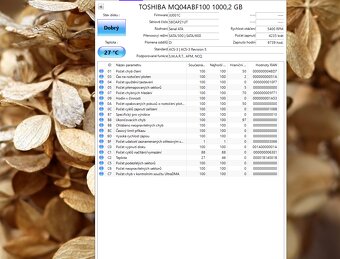 1TB Sata do Notebooku bez vadných sektorů. - 3