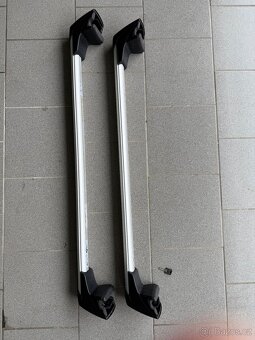 Hagusy, příčníky, střešní nosič. BMW - 3