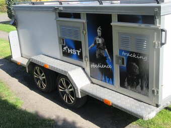 Přívěsný vozík pro psy HST 6BOX - 3