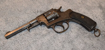 Revolver Nagant 1887, zlacené nápisy - 3