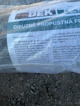 Dekten pro II difuzně propustná fólie - 3