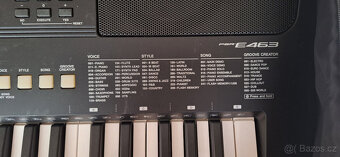 KLÁVESY Yamaha PSR E-463 vč. stojanu - 3