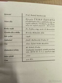 Bývalá česká šlechta, Bačovský 1948 - 3