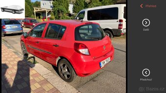 Renault Clio 1,2 benzín, rv 2010 velmi dobrý sta, 99 tis km - 3