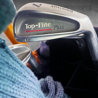 Golfový bag Spalding Top-Flite Plus – kolečka - 3