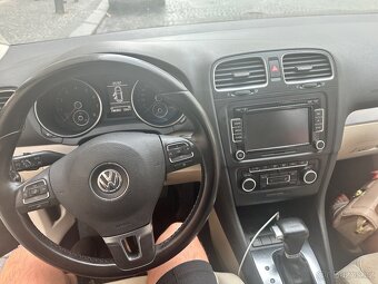 Volkswagen golf 6; 1.4 turbo benzine 2010 rok Avtomat 7 stup - 3