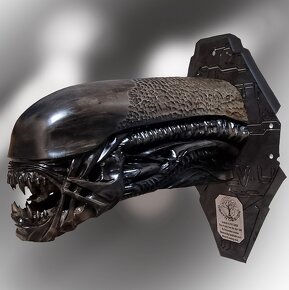 Alien Head Sculpture - 3