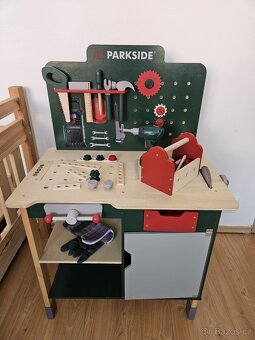 Dětská pracovní dílna PARKSIDE – skvělý stav - 3