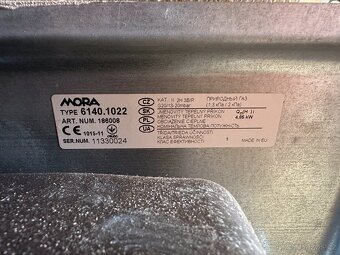 Plynové topidlo MORA 4,2 kW - 3