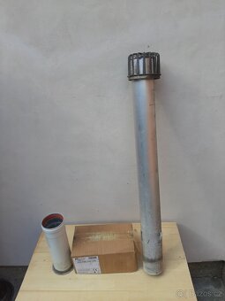 Prodloužení komínu k turbo kotli 20 cm - 3