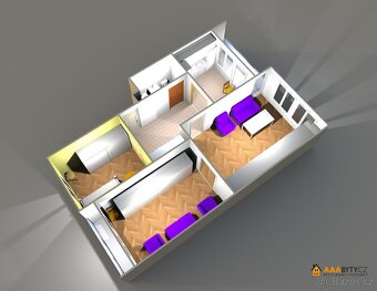 Pronájem bytu 3+1 - 3