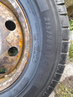 Rezerva na vozy: Ducato / Jumer / Boxer R15 - 5x118 - 9mm - 3