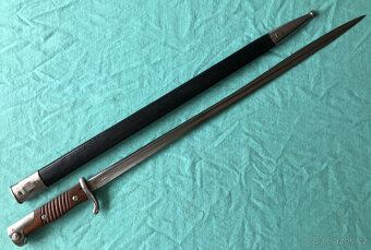 Exportní dlouhý bodák Mauser M1898 – Peru - 3