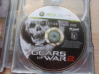 Gears of War 2 STEELBOOK + Hra + Artbook Na Xbox 360 - 3