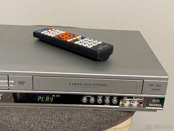 Kvalitní combo VHS a DVD přehrávač PHILIPS DVP3100V - 3