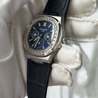 Patek Philippe Nautilus Blue/Diamond - 3