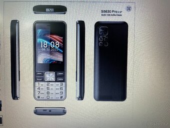 Mobilní telefon S...MOBILE na 4 sim karty - 3