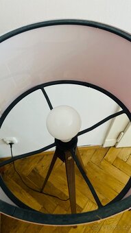 Stojací lampa - oranžová - 3