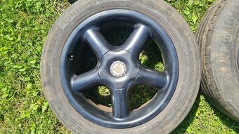 Alu kola Borbet 5x100 R16, 7,5" + gumy 205/55/R16 - 3