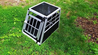 ALU Přepravka pro psa M - 70x54x51 - 3