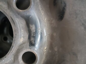 Plechové disky 6Jx15H2 ET38 rozteč 5x100 - 3