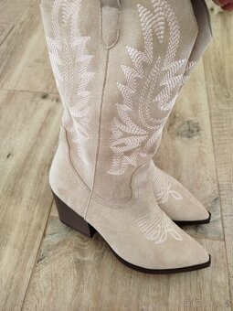 Kovbojské kozačky nízké 39 - 3