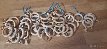 Kroužky na zaclony - 3