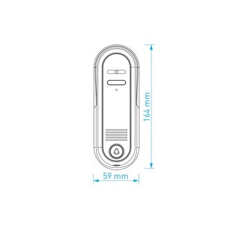 Domovní zvonek Commax - 3