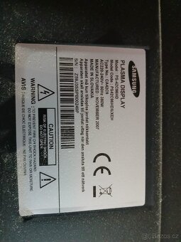 Samsung plazmová TV 42" – PS-42C96HD - 3
