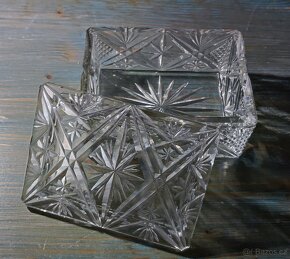 Broušené sklo + další - 3