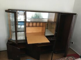 Prodám starožitnou nábytkovou stěnu (sekretář) - 3