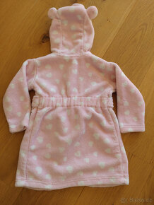 Župan srdíčka + pyžamo Minnie (set) vel. 86 - 3