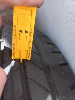 Prodám  kola 5×120 + Letní pneu 205/60 R16 - 3