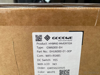 nový GoodWe GW6000-EH střídač hybridní - 3