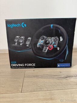 Volant Logitech G29 + pedály – PS4/PS3/PC, top stav - 3