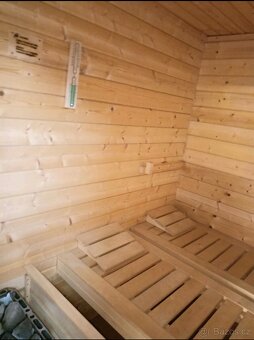 Finská sauna Weka Saunawelt masiv+kamna - 3
