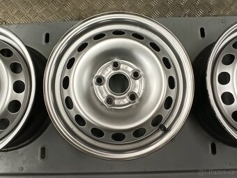 VW CADDY - 4x OCELOVÝ DISK 15“ - rozteč 5x112 - 3