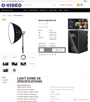 Softbox Aputure Light Dome SE - 3