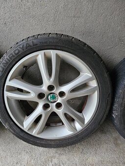 Original alu kola Skoda Fabia 2 5x100 r16 - 3