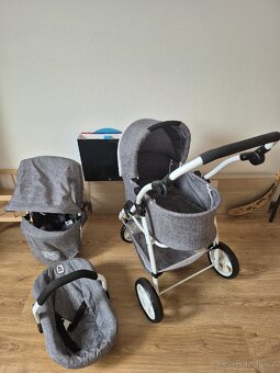 Kočárek pro panenky Bayer Chic Emotion All in - 3