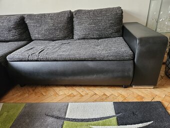 Rozkládací pohovka s úložným prostorem. - 3