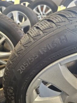 Alu kola Volvo, 205/55 R16, zimní pneu - 3