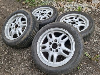 ALU kola BMW s pneu – Dunlop 205/55 R16 - 3