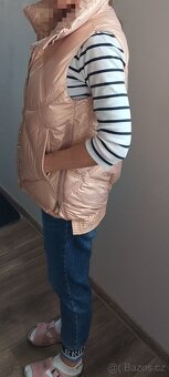 Dámská perleťová vesta velS-M - 3