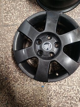 ALU disky originál Škoda 5x112 r15 (sada č.5) - 3