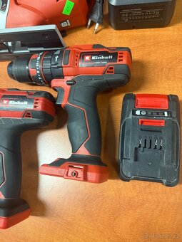 2ks aku sroubovak Einhell+primocara pilka - 3