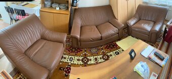 Kožená sedací souprava - 3