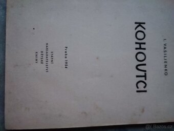 Kniha Kohoutci z roku 1954 - 3