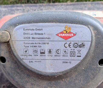 Elektrický kultivátor díly - 3